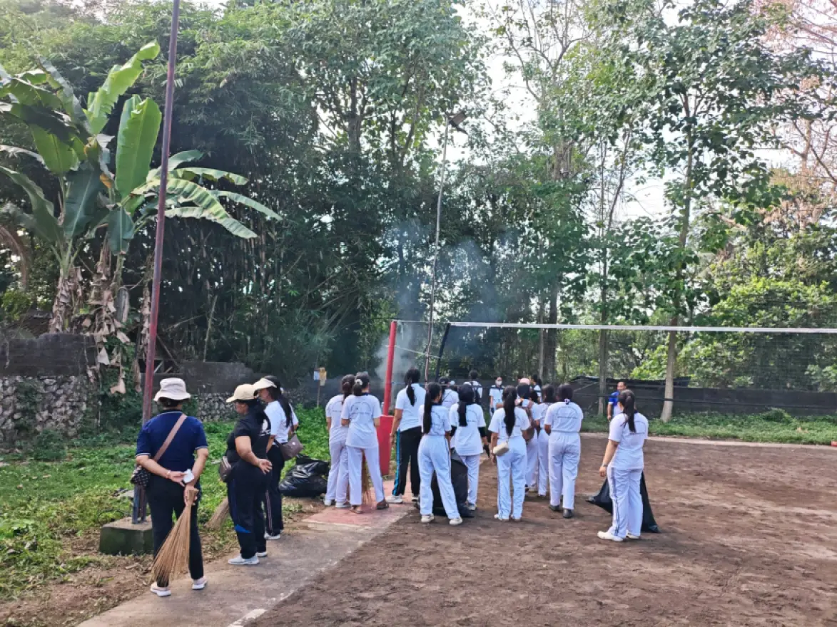 Bersih-Bersih Lapangan Voli Putra Bandung, Persiapan Turnamen HUT RI ke-81